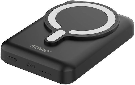 Savio BA-12 MagSafe Power Bank 10000mAh 20W Power Delivery Black