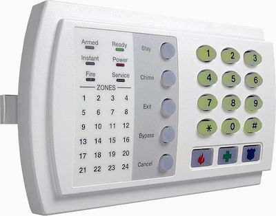 DSC Security Access-Control Keypad in White Colour HS2LCD