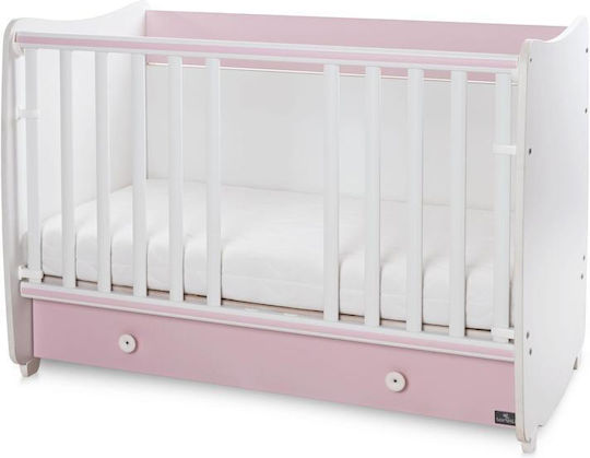 Lorelli Lorelli Babybett Künia Dream Weiß mit Matratze