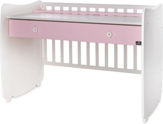 Lorelli Lorelli Babybett Künia Dream Weiß mit Matratze