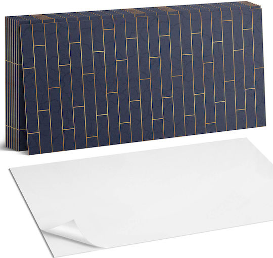 Vinyl Tile Set Printed Wall Texture Bricks 10x40x20 Cm