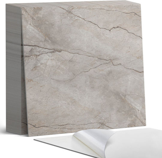 Vinyl Tiles Bathroom Graphics Natural Stone Pattern 20x20x20 Cm