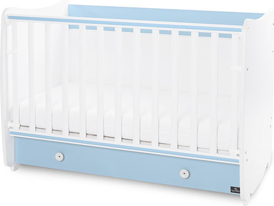 Lorreli Babybett Wiege Dream Weiß mit Matratze & Schublade