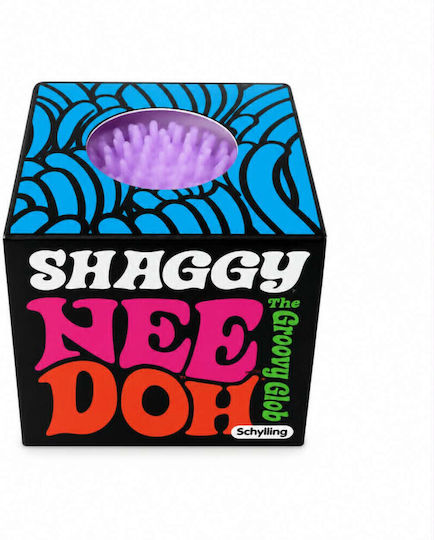 Nee Doh Shaggy Squishy Aφρώδες Lila