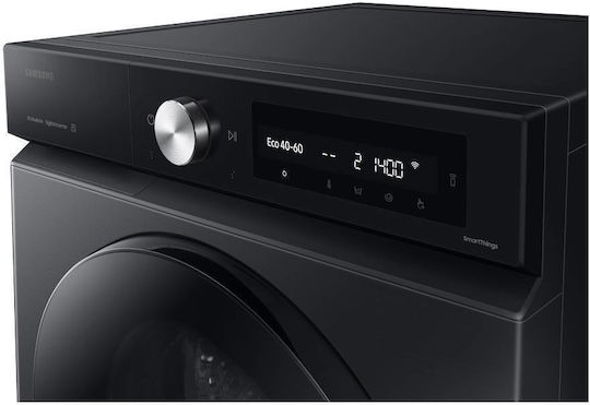 Samsung Πλυντήριο Ρούχων 11kg με Τεχνολογία Ατμού 1400 Στροφών Μαύρο WW11DB7B34GBU4