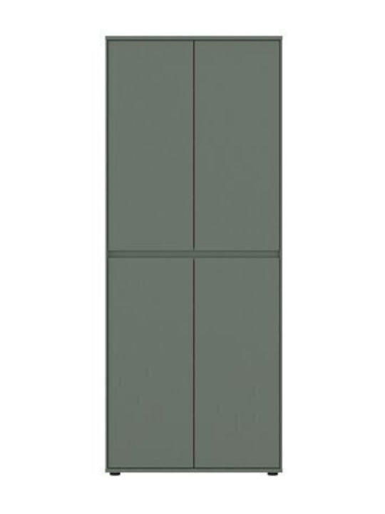 Bibliothek Torfiou 104 Grüne 75x35x186cm
