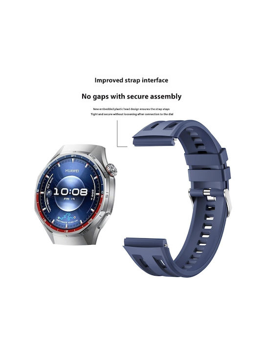 Huawei Watch Ultimate 2 Watch GT Runner 2 Watch GT 6 Pro 46mm Silicone Strap White