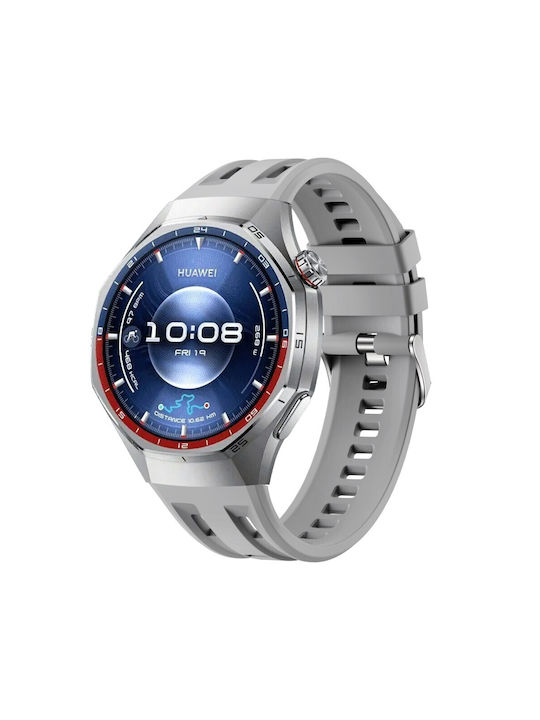 Huawei Watch Ultimate 2/Watch GT Runner 2/Watch GT 6 Pro 46mm Silicone Strap Grey