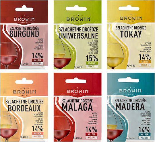 Browin Flüssige Weinhefe Noble 20ml Málaga