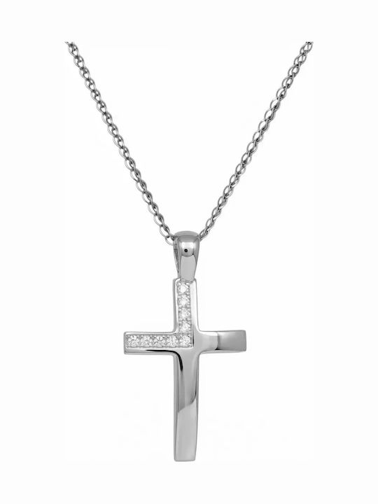 White Gold Cross 9K White Gold Cross 9K