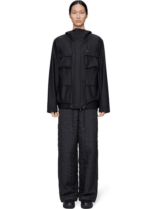 Waterproof and Windproof Jacket Black