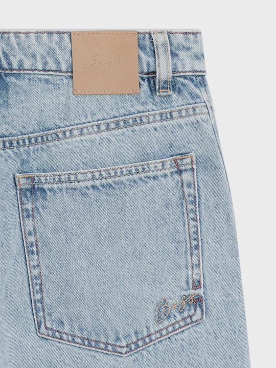 Women's Wide Leg Orange Jean Pants