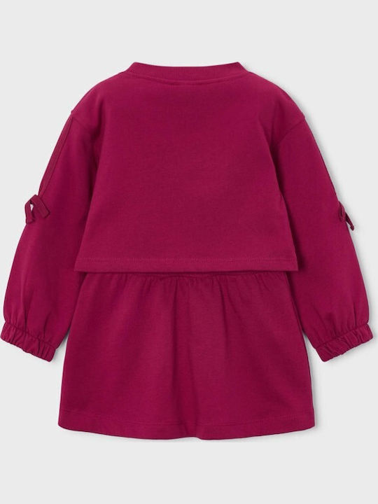 Mädchenkleid Langärmelig Cherry