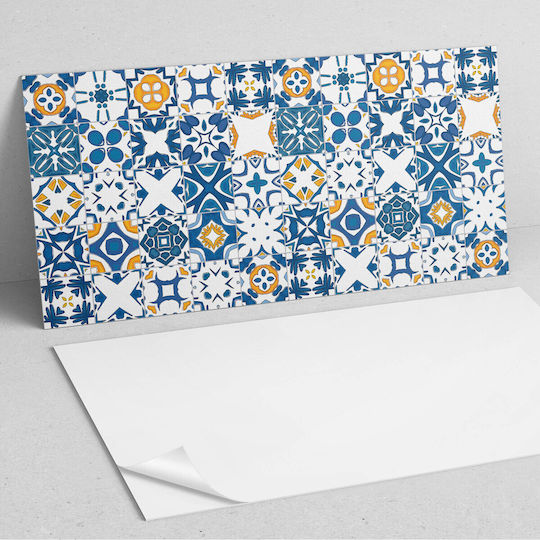 Printed Vinyl Tiles Ready for Installation Mosaic Designs Layout 6x60x30 Pcs