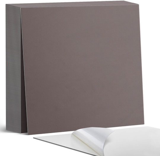 Plăci de faianță din vinil Imprimare Gata de Montat Maro 20x20x20 Cm Plăci de faianță din vinil Imprimare Gata de Montat Maro 20x20x20 Cm