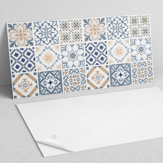 Easy Install Vinyl Tile Pack Mosaic Checkered Designs 6x60x30 Cm