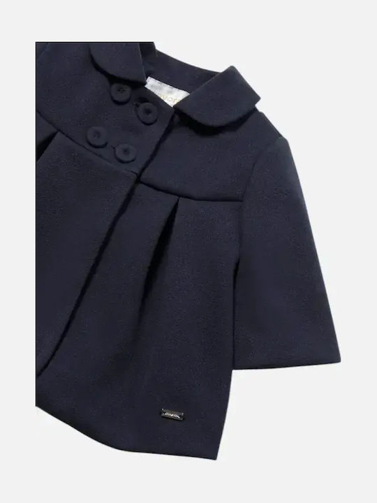 Kinder Mantel Kurz Marineblau