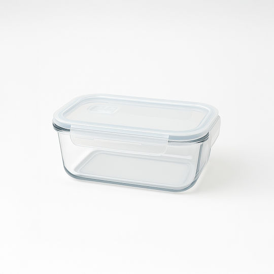Bimberek Glas-Mittagsbox Weiß 370ml