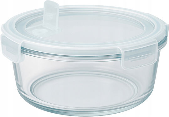 Bimberek Glas-Mittagsbox Weiß 950ml