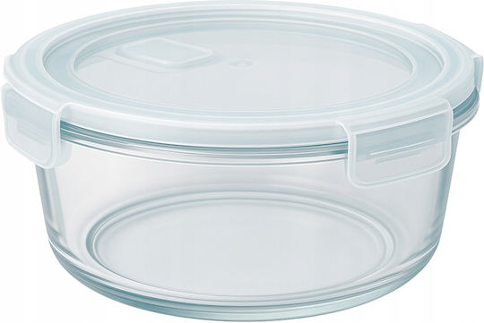 Bimberek Glas-Mittagsbox Weiß 950ml