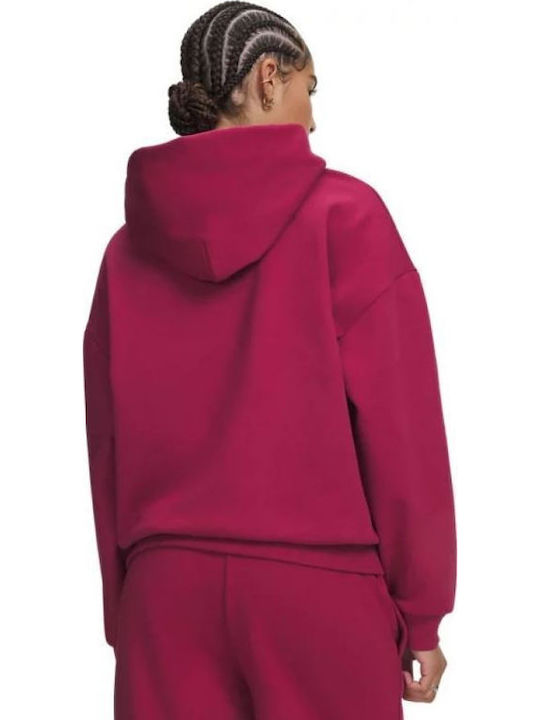 Under Armour Φούτερ Φούξια με Κουκούλα