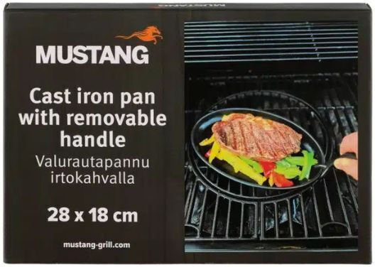 Mustang Tigaie Din Fontă 18cm