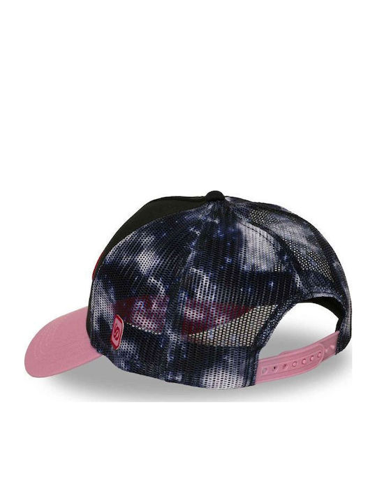 Von Dutch Trucker Cap Black Pink One Size Black Pink