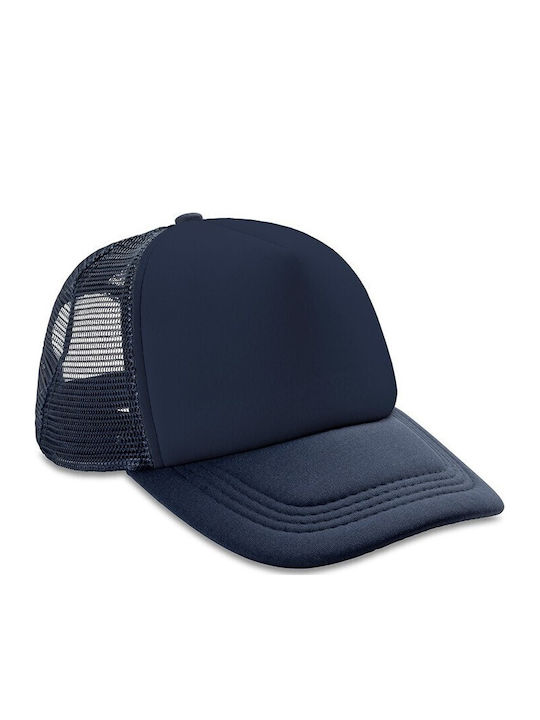 Result Rc089x Five-Panel Trucker Cap Mesh & Foam Front Snapback Navy