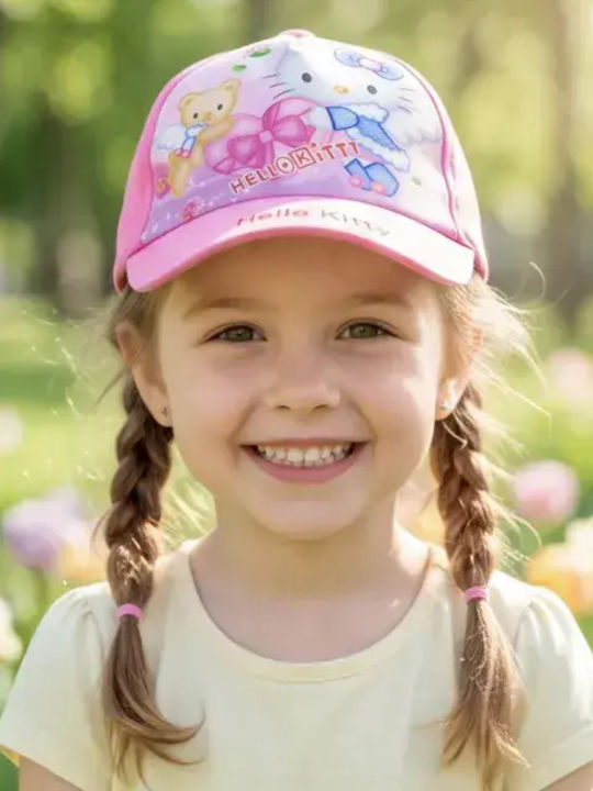 Bode Kinderhut Jockey Stoff Rosa
