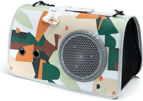 Nobleza Dog Carrying Bag for Dog Cat Green W37xD22xH20cm