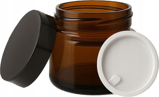 5x Dunkles Glas Gefäß 5g Glas Gefäß Proben Creme Salbe