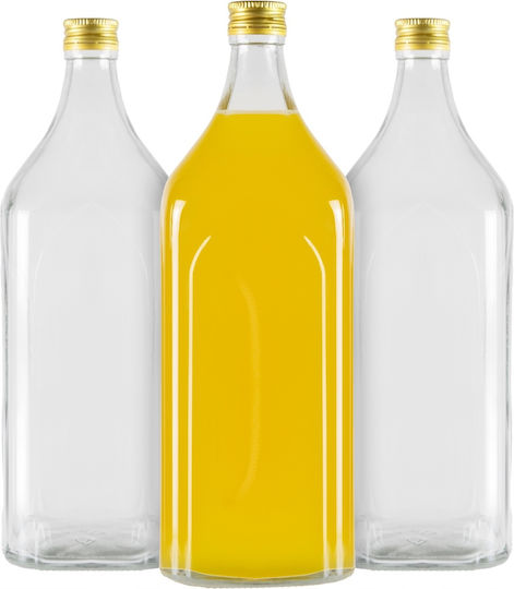 Glas Wein-/Getränkeflaschen Galon Daniel 1.75l Dama Wein Whisky Großer Becher