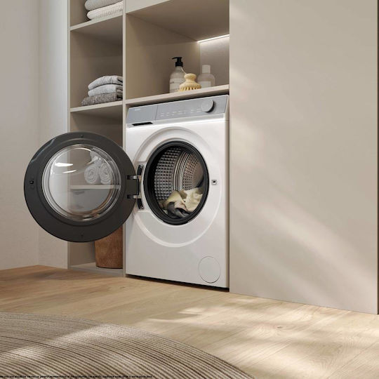 Haier Mașină de Spălat 8kg cu Tehnologie cu Abur 1400 de Rotații HW80-B14367TU1-S