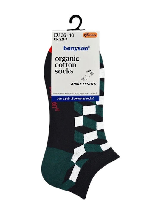 Benysøn Mehrfarbige Socken BΕΝΥ-56-CHESS
