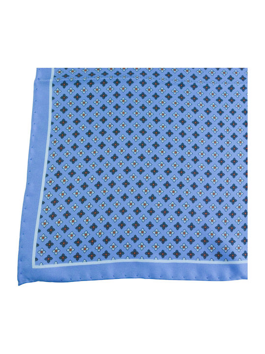 Men's Silky Blue Handkerchief Men's Silky Blue Handkerchief
