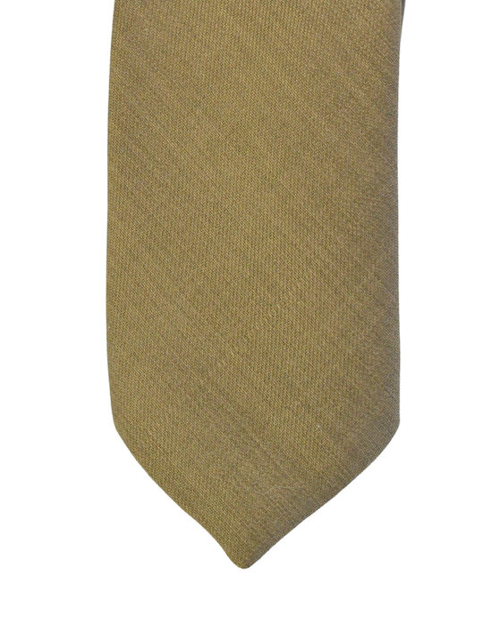 Herren Krawatte Monochrom in Grün Farbe