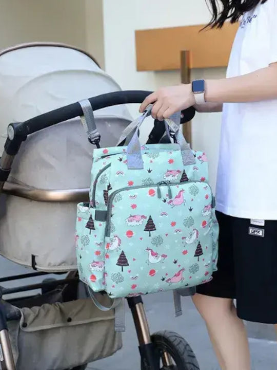 Kids Light Blue Backpack Bag