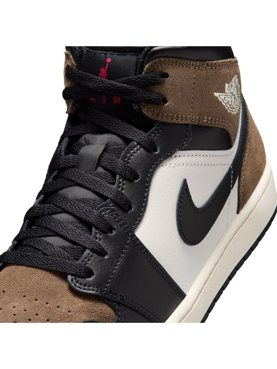 Air  1 Mid Ghete Pentru Bărbați Negre