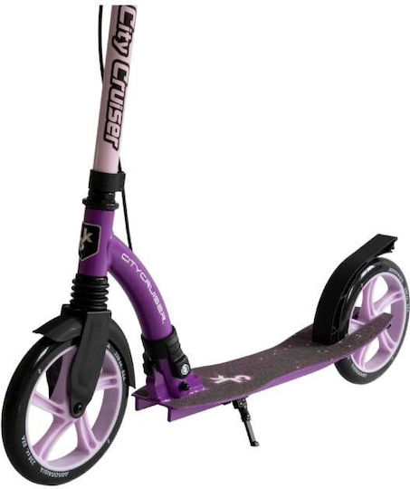 Athlopaidia Kids Foldable 2-Wheel Scooter Purple