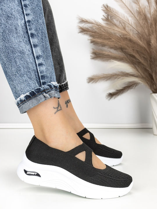 Adidași Flatforms Pentru Femei Negri