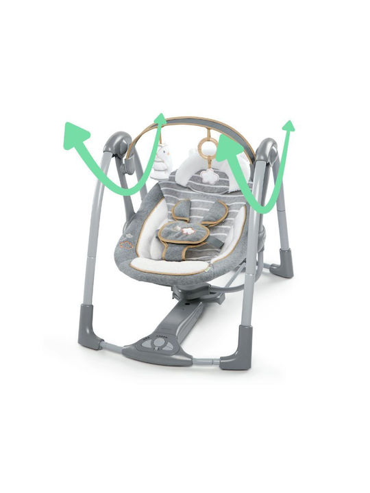 Ingenuity Electric Baby Bouncer Swing Swing 'n Go with Music for Child up to 2.7kg