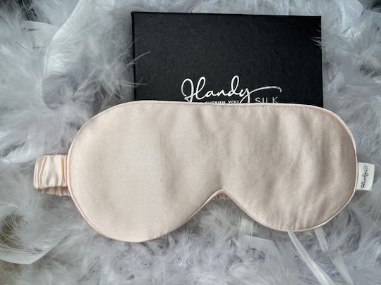 Handy Silk Silky Beige Silk Sleep Mask