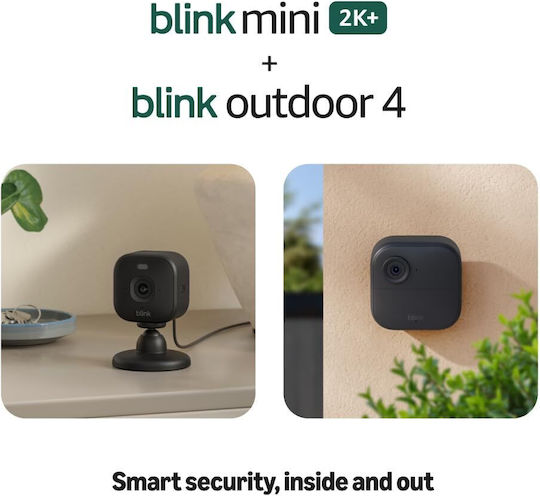 Blink Outdoor Kameraüberwachungssystem 4 2 Drahtlose Kameras 1080p