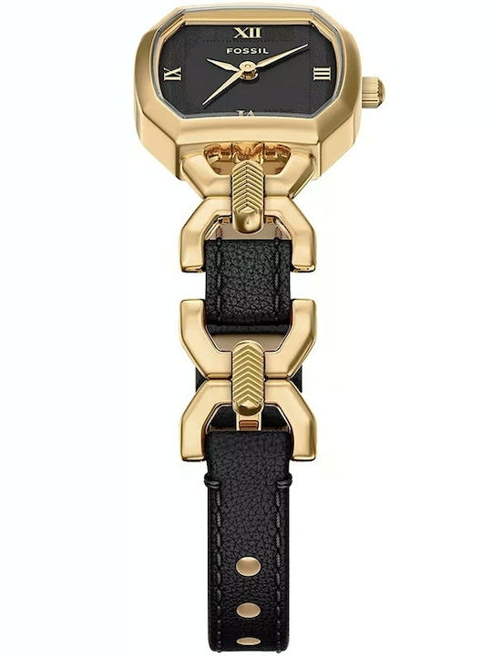 Fossil Trei Ceasuri Dama 22mm Baterie Cu Brățară Din Metal Auriu