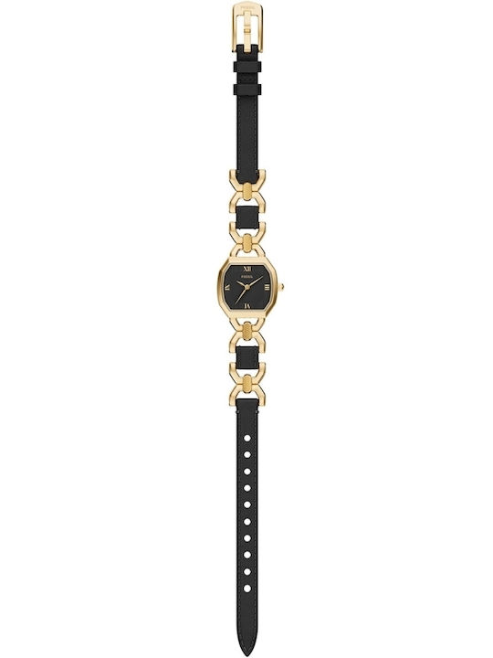 Fossil Trei Ceasuri Dama 22mm Baterie Cu Brățară Din Metal Auriu