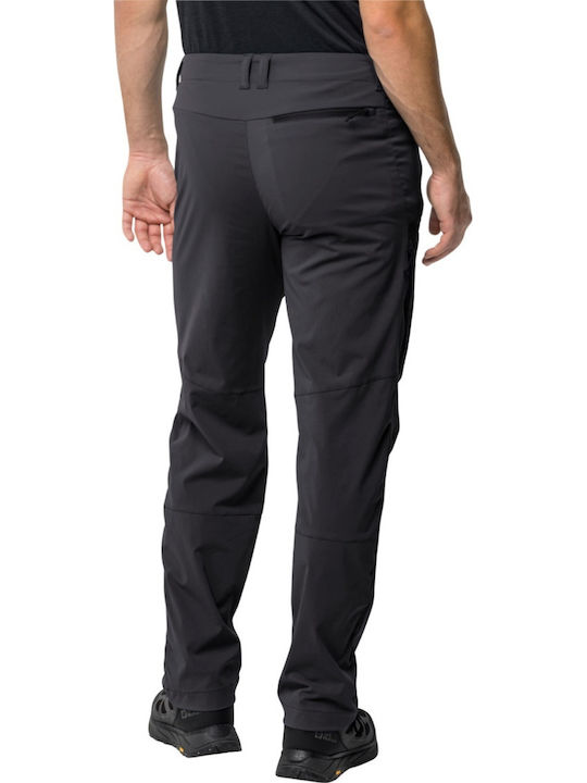 Jack Wolfskin Pantaloni Lungi de Drumeție Pentru Bărbați Negru