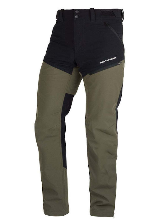 Northfinder Pantaloni Lungi De Drumeție Pentru Bărbați Verzi
