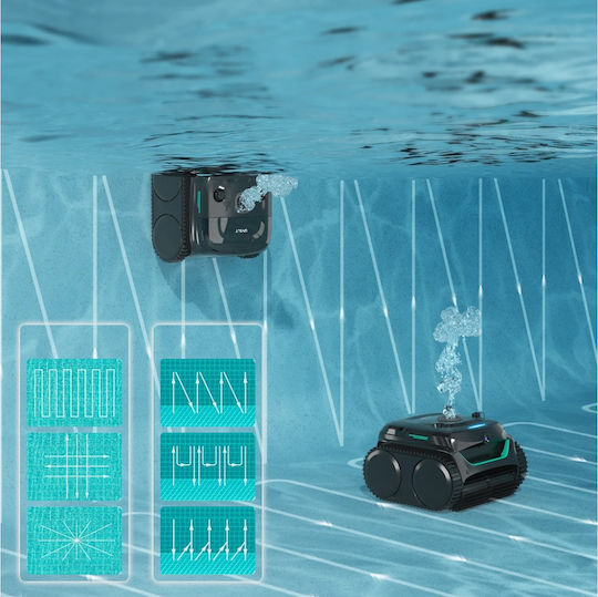 Wybot C2 Vision Wireless Robot Vacuum 65W Bottom / Walls / Waterline for Pools 200m²
