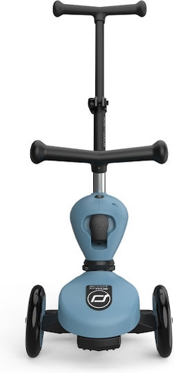Benutzerdefiniertes Bundle Scoot & Ride Kinderroller Highwaykick 1 Push & Helm S Stahl