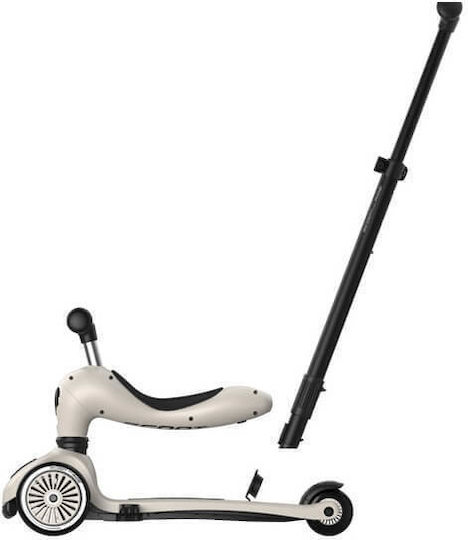 Benutzerdefiniertes Bundle Scoot & Ride Kinderroller Highwaykick 1 Push & Helm S Ash